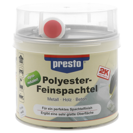 Stucco fine a ridotto contenuto di stirene