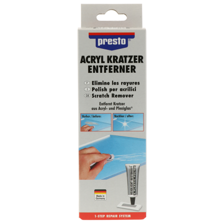 Kit elimina graffi vetri acrilici