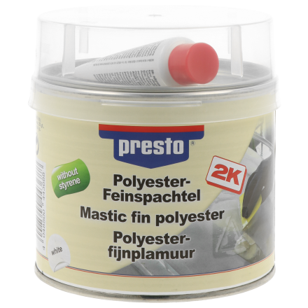 Stucco poliestere microfine senza stirene
