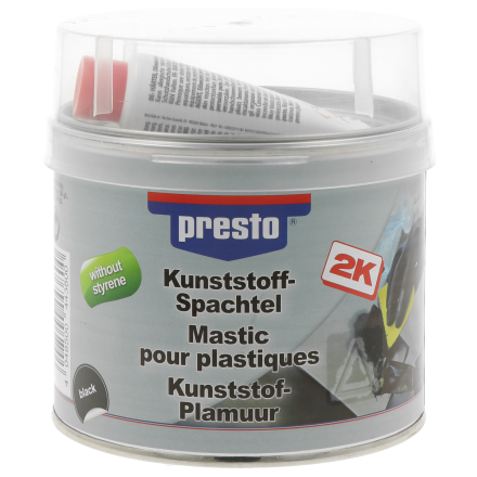 Stucco elastico per  plastica senza stirene
