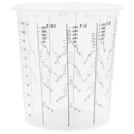 Tazza di miscelazione vernice